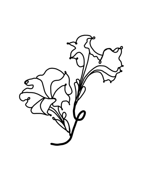 Petunia in Pink Decal